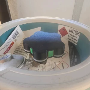 Indicatore bombola propano.